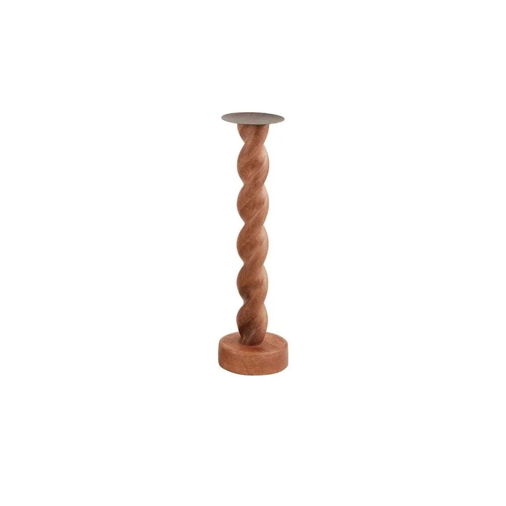 Mud Pie Small Twisted Candle Stick