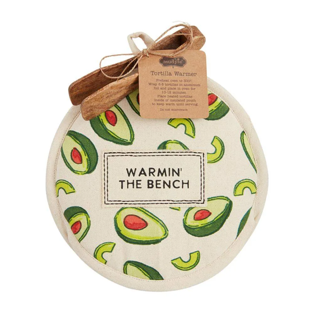 Mud Pie Tortilla Bench Warmer Set