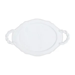 Mud Pie Twisted Handle Platter