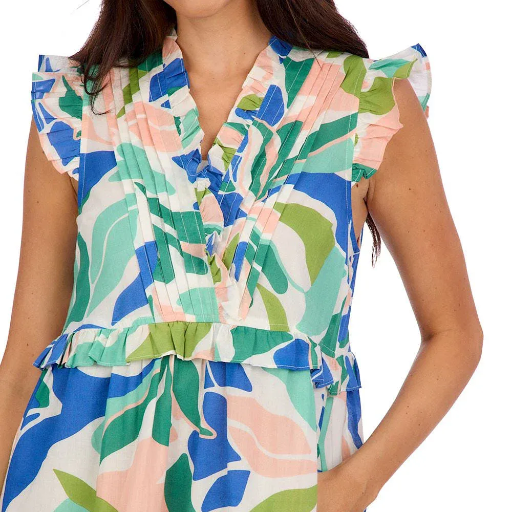 Mud Pie Womens Reeves Flounce Dress - Image 2