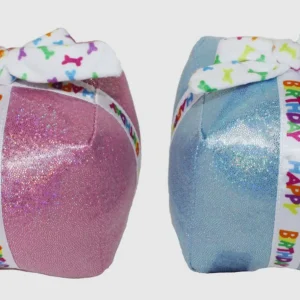 Multipet Birthday Present (Shiny Blue/Pink Assorted) 5.5 Inch