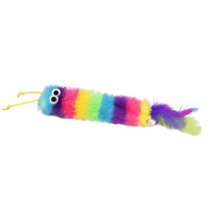 Multipet Caterpillar Cat Toy, Assorted