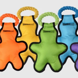 Multipet Cross Ropes Dog Toy Tug O Man Assorted 1ea/14 in