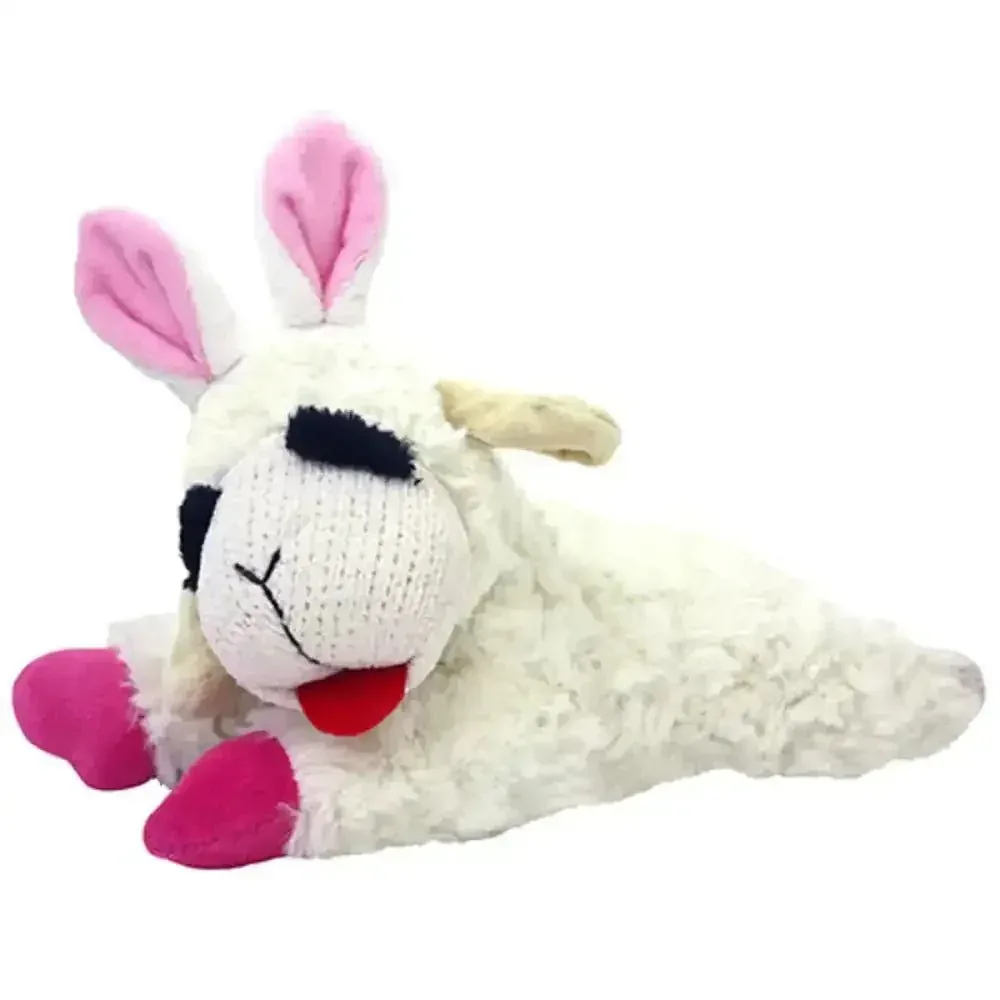 Multipet Easter Lamb Chop Dog Toys for Playful Pups