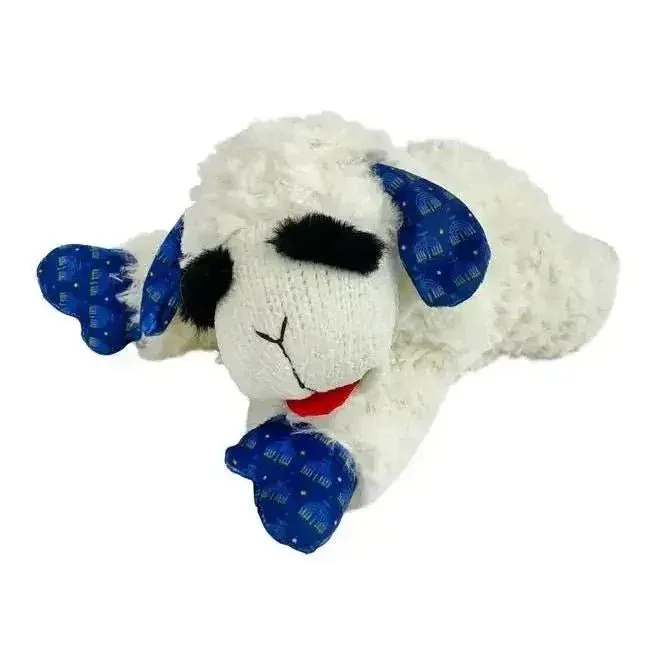 Multipet Hanukkah Dog Toys Assortment - 10.5 Inch Lamb Chop