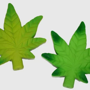 Multipet Hemp Leaf (Assorted Green Colors) 6 Inch