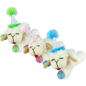 Multipet® Lamb Chop Birthday Cat Toy