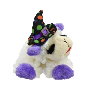 Multipet® Lamb Chop With Hat Plush Squeaker Dog Toy