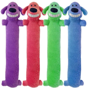 Multipet Loofa Dog The Original Squeaky Plush Dog Toy 24 IN