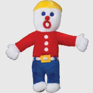 Multipet Mr. Bill Plush Dog Toy Multi-Color, 10 in