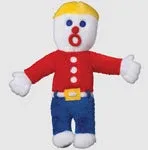 Multipet Mr. Bill Plush Dog Toy Multi-Color, 10 in - Image 2