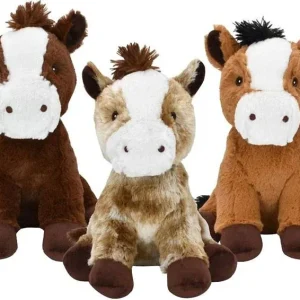 Multipet Sittting Horse Plush Dog Toy