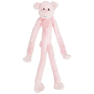 Multipet Swingin Slevin Pig Squeaky Dog Toy