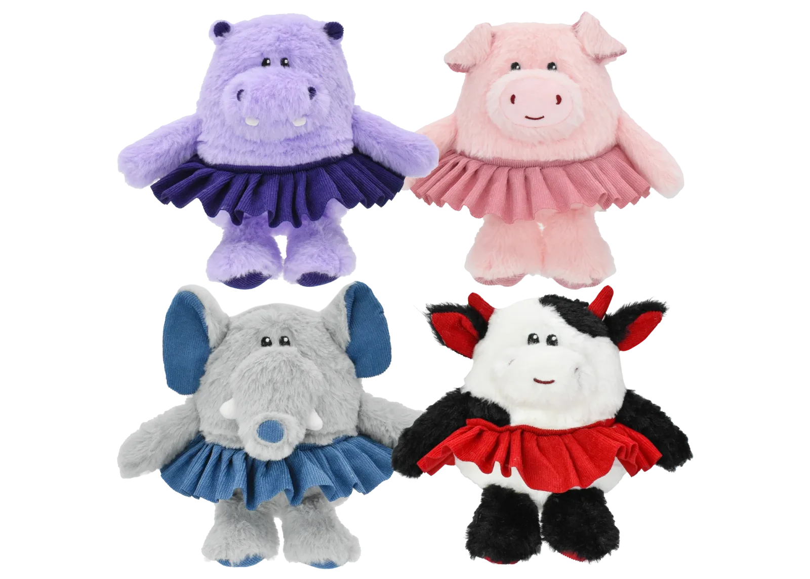 Multipet Tutu Animals 8" (Each Sold Separate)