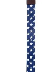 Mustang Fashion Prints Nylon Saddle Off Billet Strap