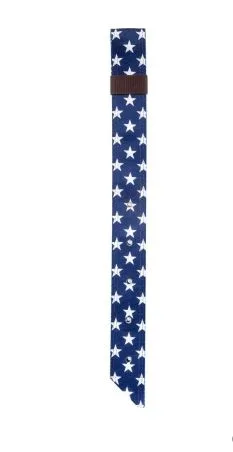 Mustang Fashion Prints Nylon Saddle Off Billet Strap