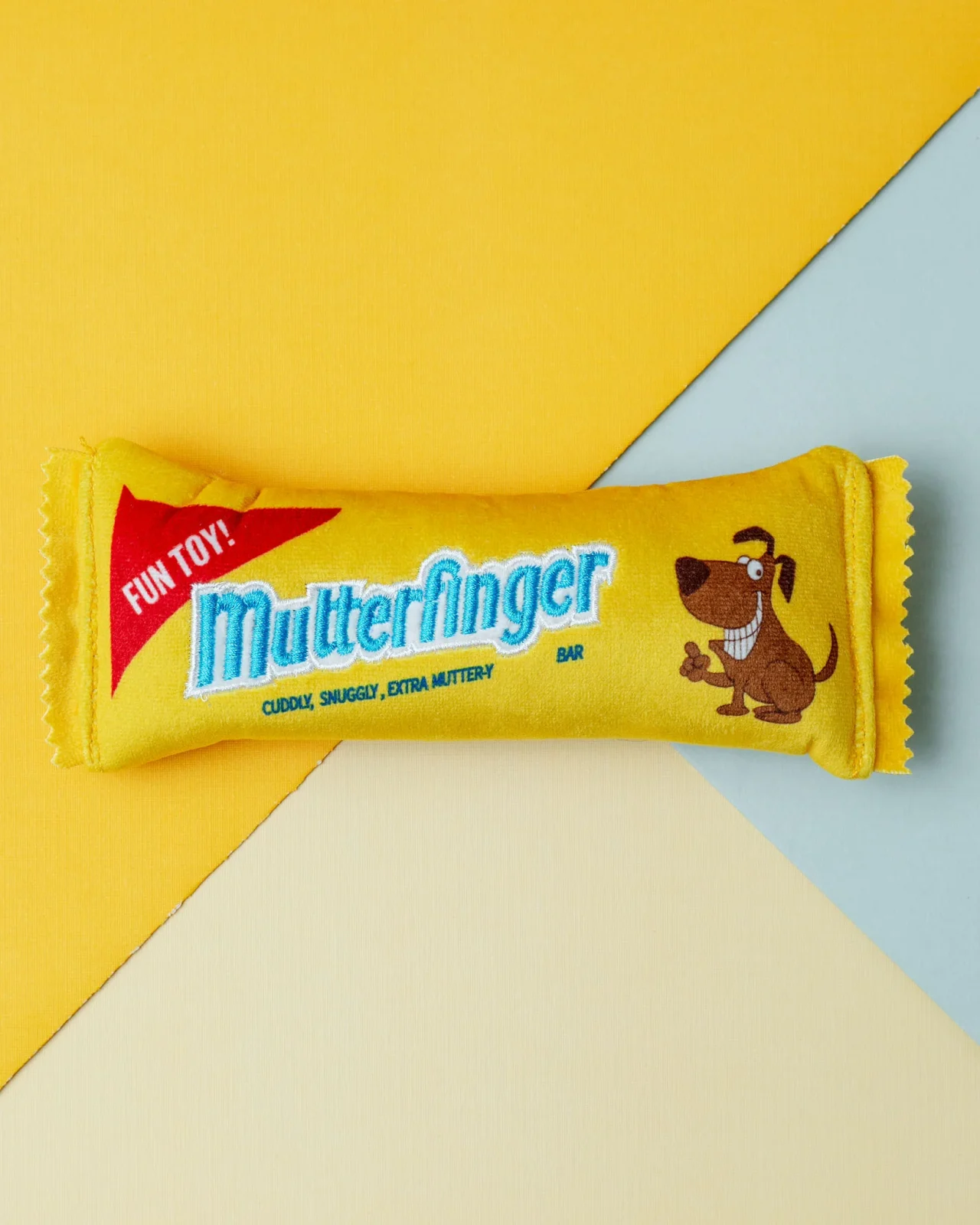 Mutterfinger Dog Crinkle Plush Toy - Image 2
