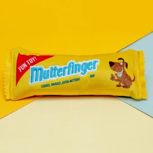 Mutterfinger Dog Crinkle Plush Toy