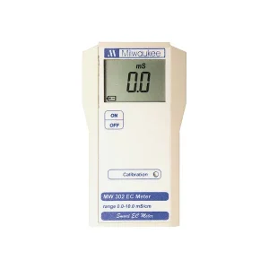 MW302 Conductivity Meter Range: 0.0 10.0 mS/cm w/ ATC by Milwaukee Instruments