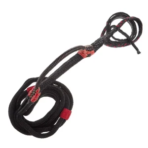 Mx Bull Ropes Brazilian Right Handed 5/8in. Double Braid Black and Red Steer Bull Rope