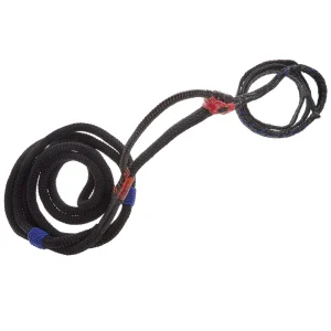 Mx Bull Ropes Brazilian Right Handed 5/8in. Double Braid Black and Royal Blue Steer Bull Rope