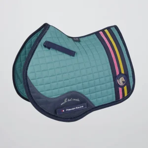My Pony Jack Cotton GP/Jump Glitter Saddle Pad Turquoise