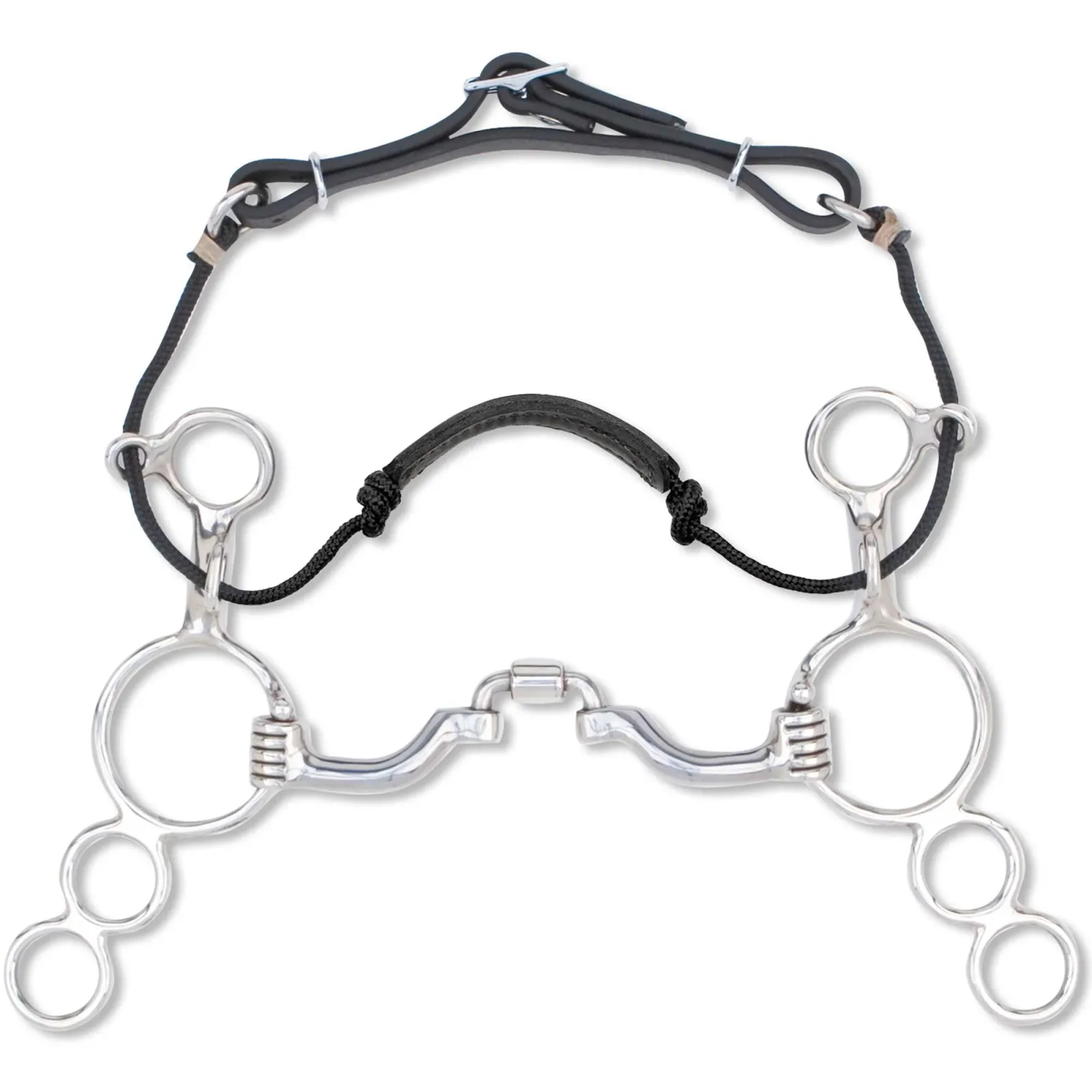 Myler® 3-Ring Combination Bit Correctional Ported Barrel 41PB