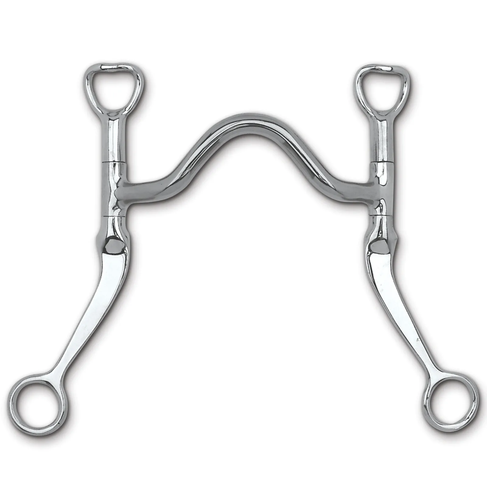 Myler® Flat Shank Medium Wide Mullen Port MB 16
