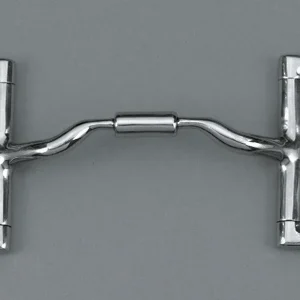 Myler® Low Port Comfort Snaffle D-Ring Bit MB 04