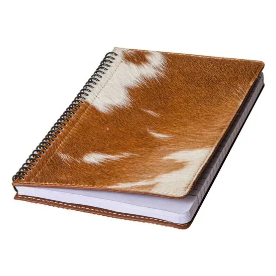 Myra Hairon Brown and White Diary Notebook - Image 2