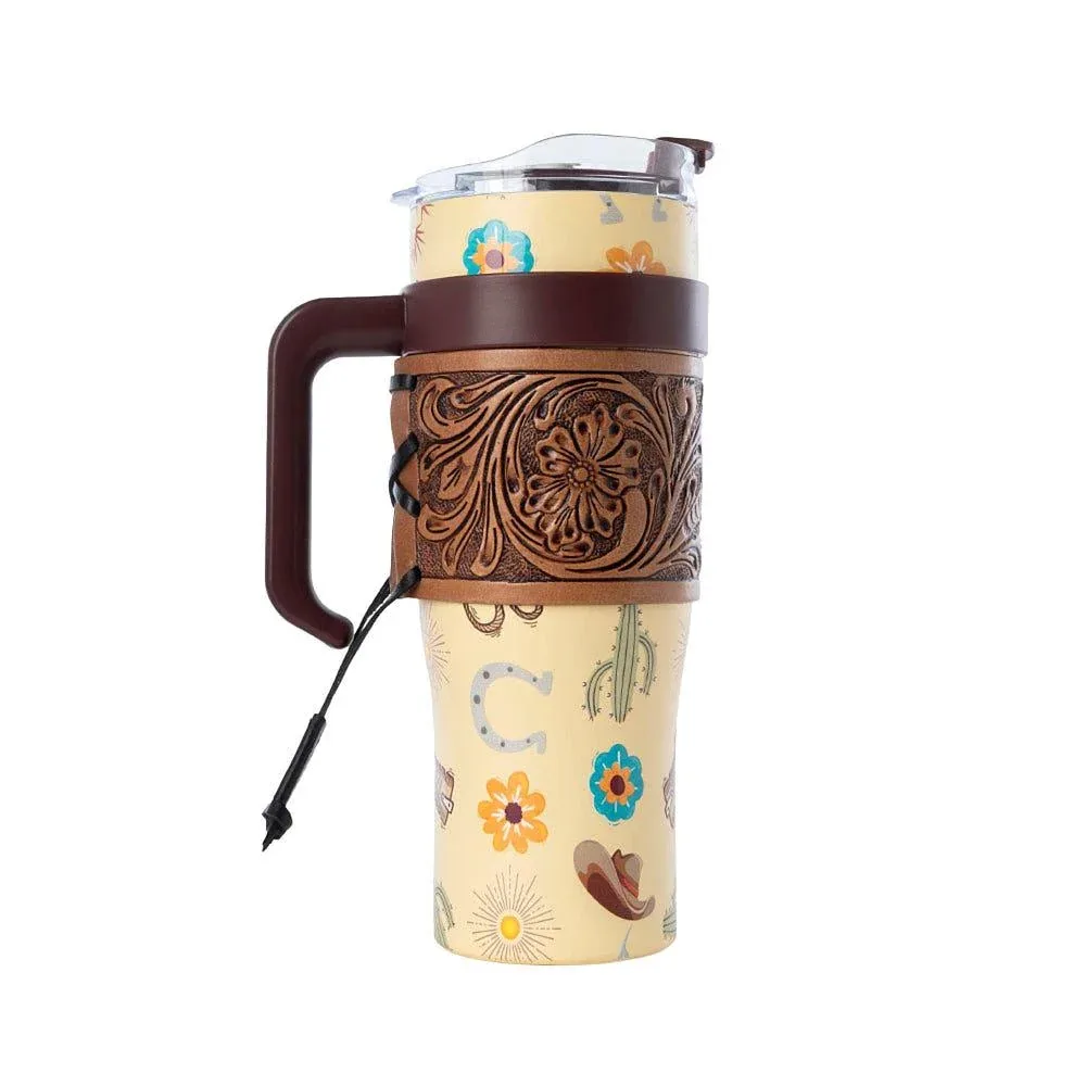 Myra Trail Kissed Yellow Tumbler