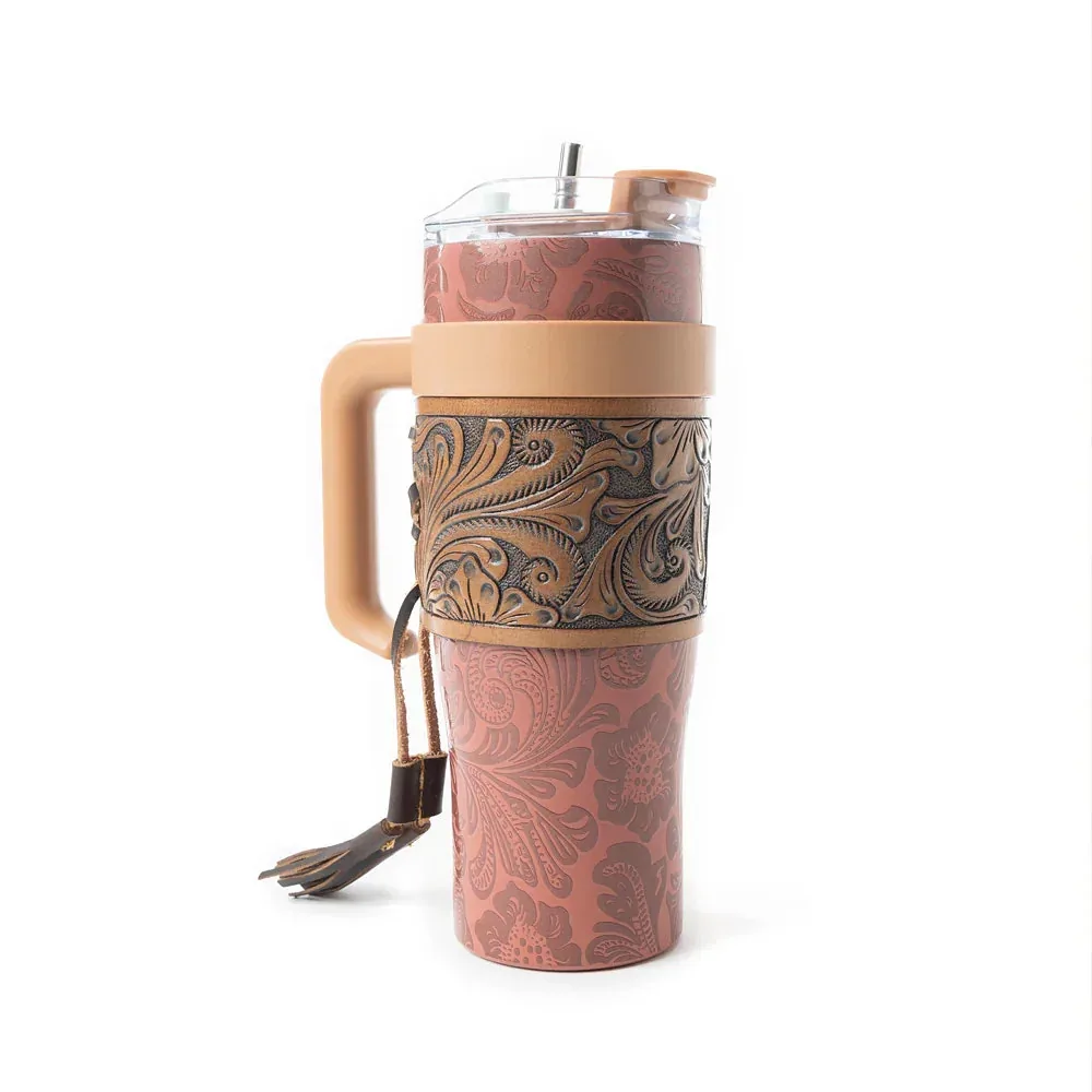 Myra Wide Wyoming Brown Tumbler - Image 2