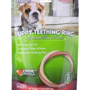 N-Bone Chicken Flavor Puppy Teething Ring