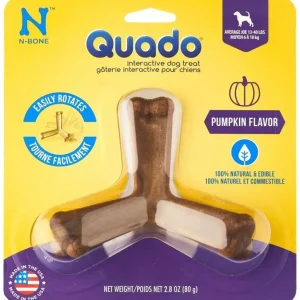 N-Bone Quado Interactive Dog Treat - Pumpkin Flavor