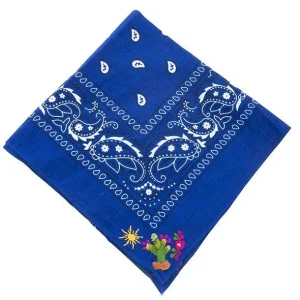 NATIVA | Cactus Bandana in Blue