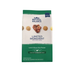 Natural Balance L.I.D Lamb & Brown Rice Recipe Dry Dog Food 24lb