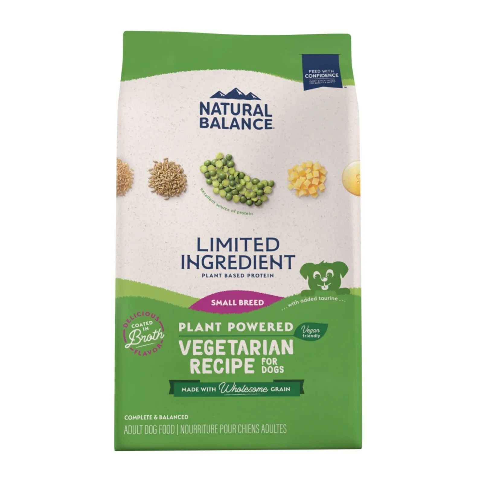Natural Balance L.I.D Plant Powered Vegetarian Small Breed Dry Dog Food 12lb