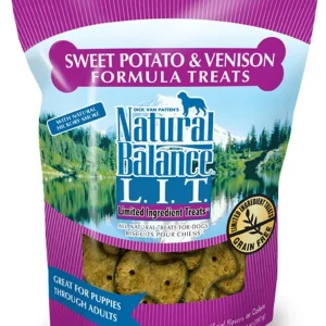 Natural Balance L.I.T. Dog Treats Venison & Sweet Potato 14oz