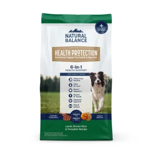 Natural Balance Pet Foods Health Protection Dry Dog Food Lamb, Rice & Pumpkin, 4 lb