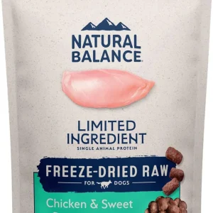 Natural Balance Pet Foods L.I.D. Freeze Dried Raw Dog Food Chicken & Sweet Potato 6oz