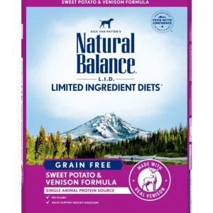 Natural Balance Pet Foods L.I.D. Sweet Potato and Venison Adult Dry Dog Food