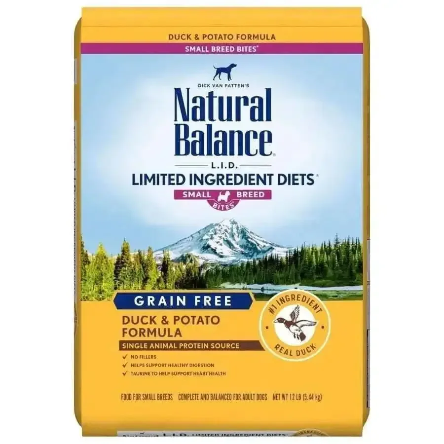 Natural Balance Pet Foods LID Duck and Potato Small Breed Bite