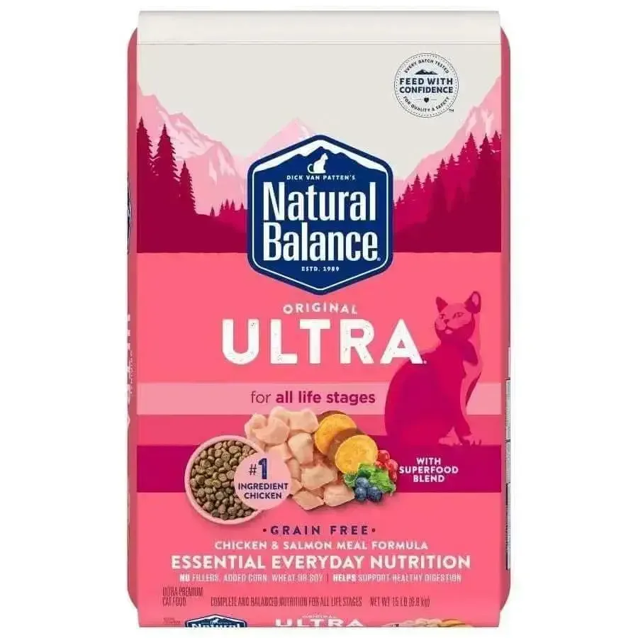 Natural Balance Pet Foods Original Ultra Grain Free Chicken Dry Cat Food