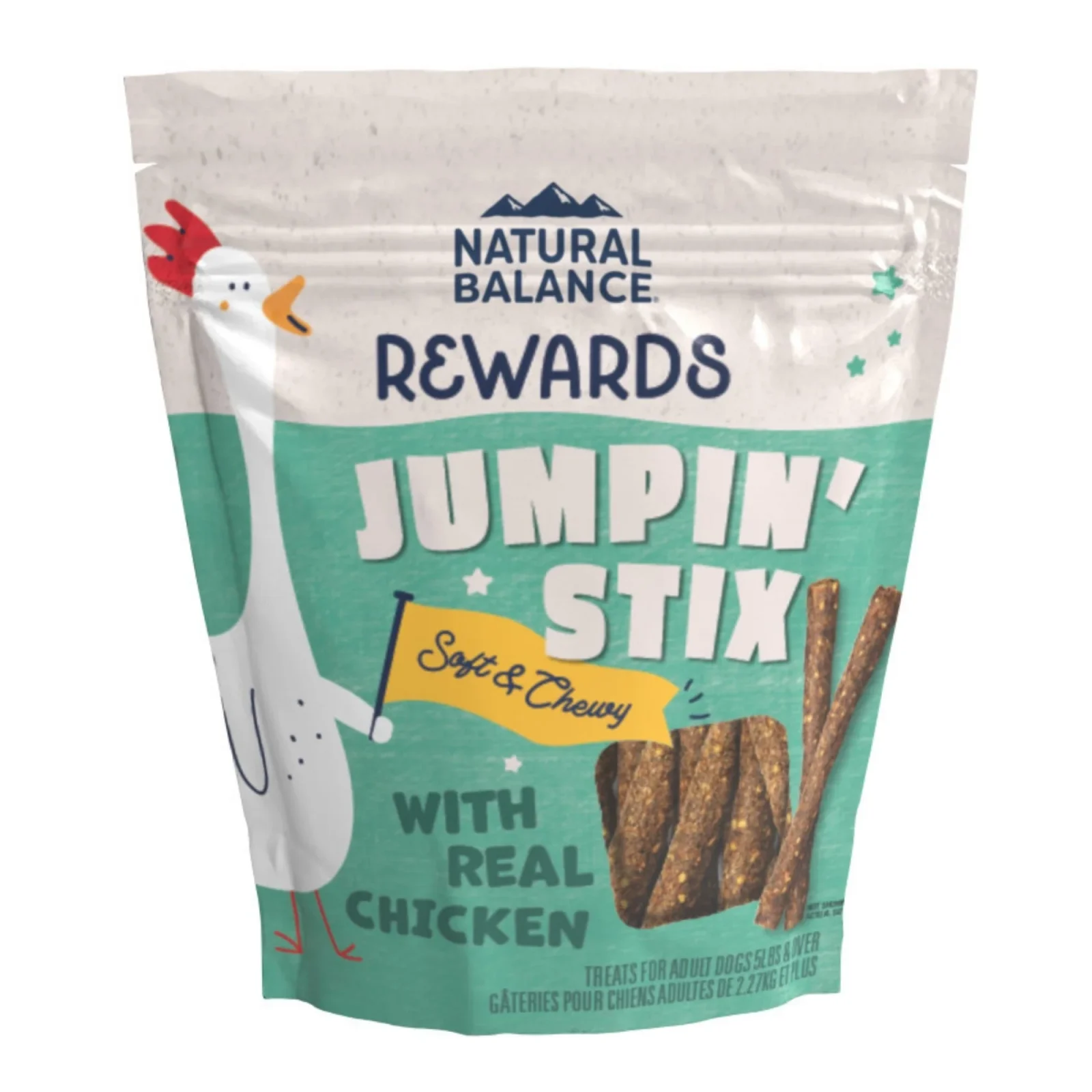 Natural Balance Rewards Jumpin' Stix Dog Treat With Real Chicken 10oz