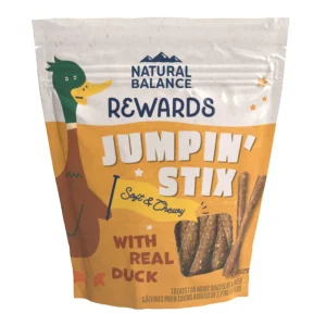 Natural Balance Rewards Jumpin' Stix Dog Treat With Real Duck 10oz