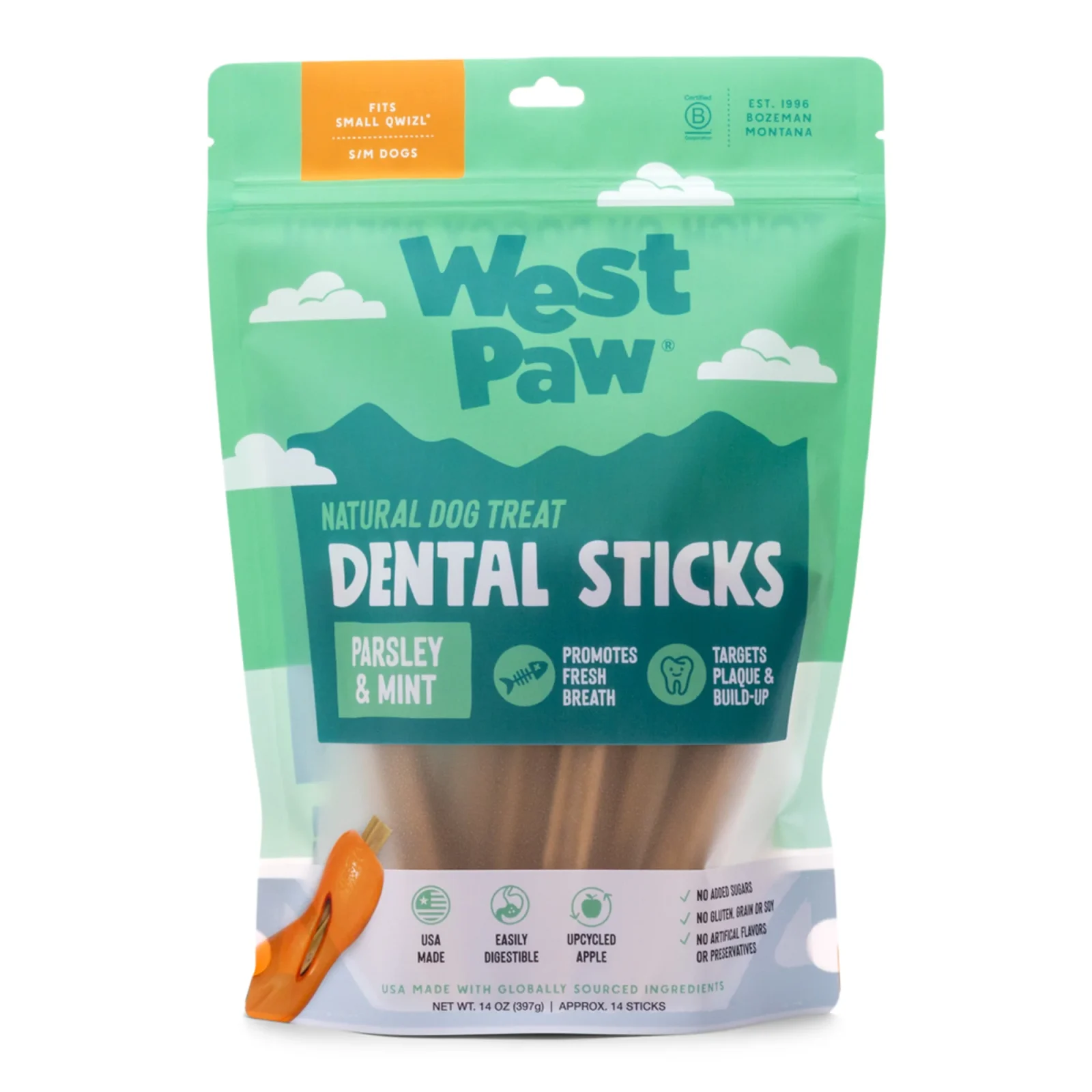 Natural Dental Sticks Small