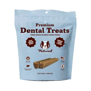 Natural Dog Company Dog Dental Treats Chew Sticks, 18 Count
