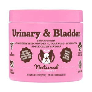 Natural Dog Company Urinary & Bladder Chews, 90 Count