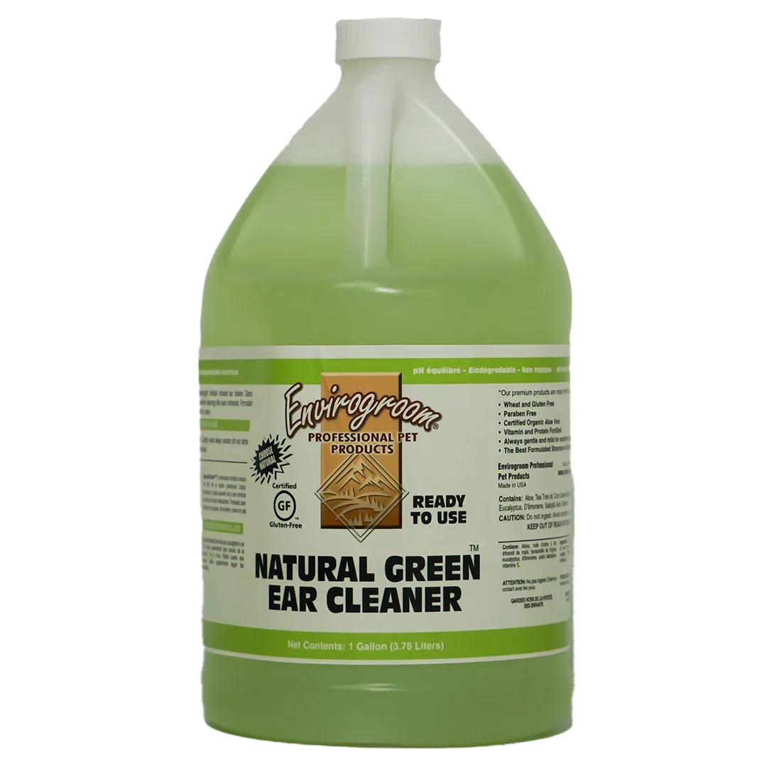 Natural Green Ear Cleaner 1 Gallon by Envirogroom