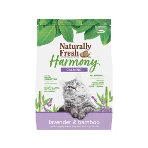 Naturally Fresh Lavender & Bamboo Walnut Shell Cat Litter - Scented, 26 lb